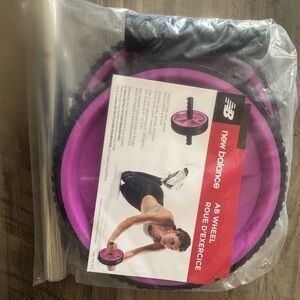 New Balance Purple Ab Wheel